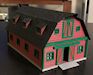 Download the .stl file and 3D Print your own Big Red Barn HO scale model for your model train set.